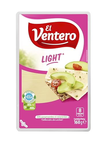 El Ventero Tierno Queso Light Lonchas, 160g