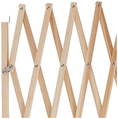 Savic 13169 Schutzgitter Akkordeon Holz, braun, 230x60x2cm