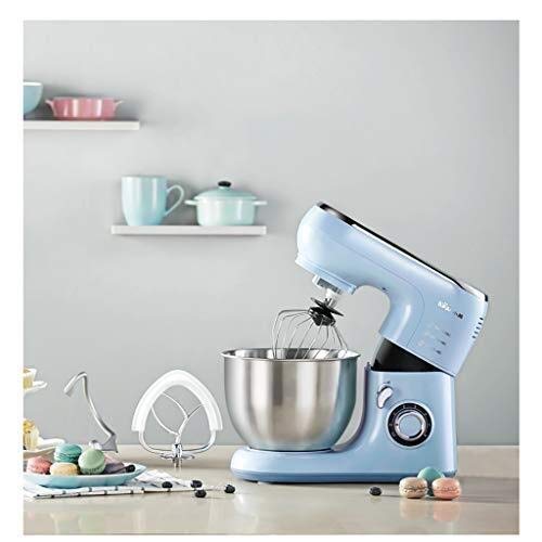 AYDQC Stand Hand Mixer Stand Mixer Edelstahl Neigungskopf 5L 6-Gang-Multifunktions-Hausküche Vollautomatischer Kleiner… – Bild 3