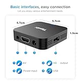 Android 10.0 TV Box, Android Box 2GB RAM 16GB ROM, Allwinner H313 Quad-Core ARM Cortex A53 Smart 4k TV Box, USB Drive and USB Hard Drive Support, WiFi Support - Image 8