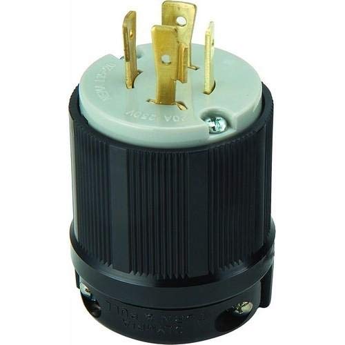 Morris 89755, 20A 250V Male Twist Lock Plug Receptacle (Pack of 10 pcs)