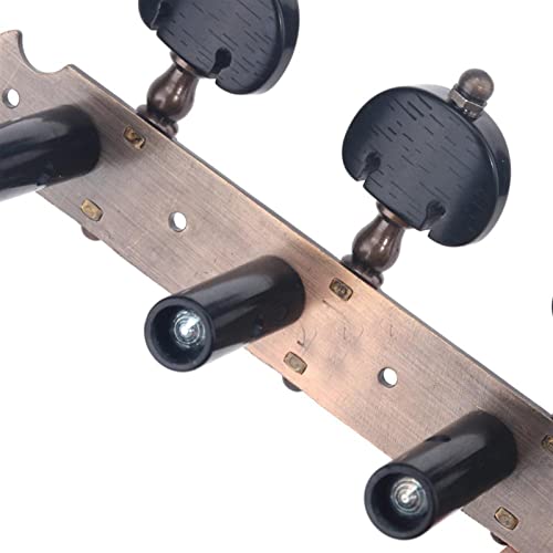 WNWN Tuners De Guitare Classique 3×3 Touches De Syntonisation Têtes De Machine Set, Laiton Antique Mécaniques Guitare… - Les Beatles, Paul McCartney, John Lennon, RIngo Starr, George Harrison WNWN Tuners De Guitare Classique 3x3 Touches De Syntonisation Têtes De Machine Set, Laiton Antique Mécaniques Guitare… – Image 5
