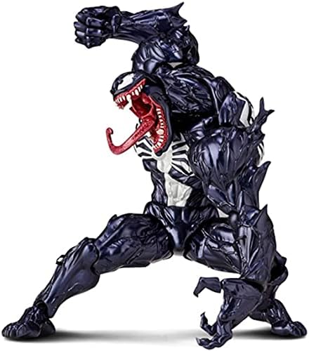 everyluske Venom Action Figure, Venom Carnage Spiderman Action Figure PVC Killer Collection Model,7 Inch Scale Venom Flexible Movable Model Toys