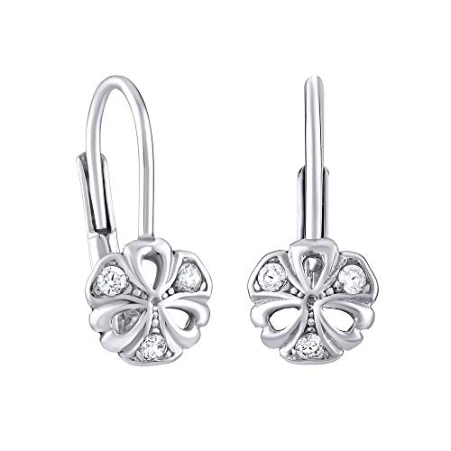 SILVEGO Orecchini da Ragazza in Argento Sterling