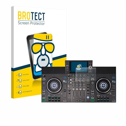 brotect Anti-Glare Glass Screen Protector Matte Compatible with Denon DJ SC Live 4 (Jog) - Anti-Scratch 9H Protection Film