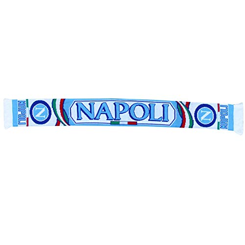 Napoli SSC Serie A Football Crest Fans Souvenir Scarf (100% Acrylic)