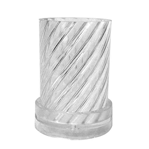 Eruditter Kerzenform Silikon,Kreisförmige Spirale Handgemachtes Handwerk DIY Kerzenform Zum Gießen Kerzengießform Stumpenkerze Für Geschenk