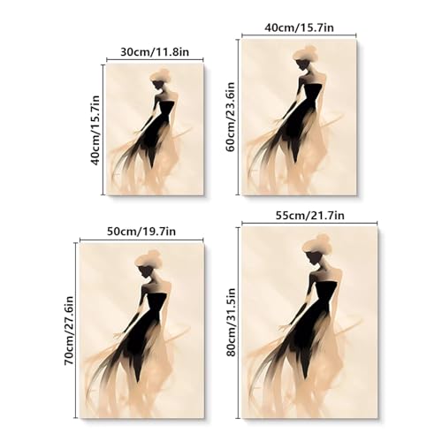 Impression abstraite affiche art mural maison dsdsgog 60x80