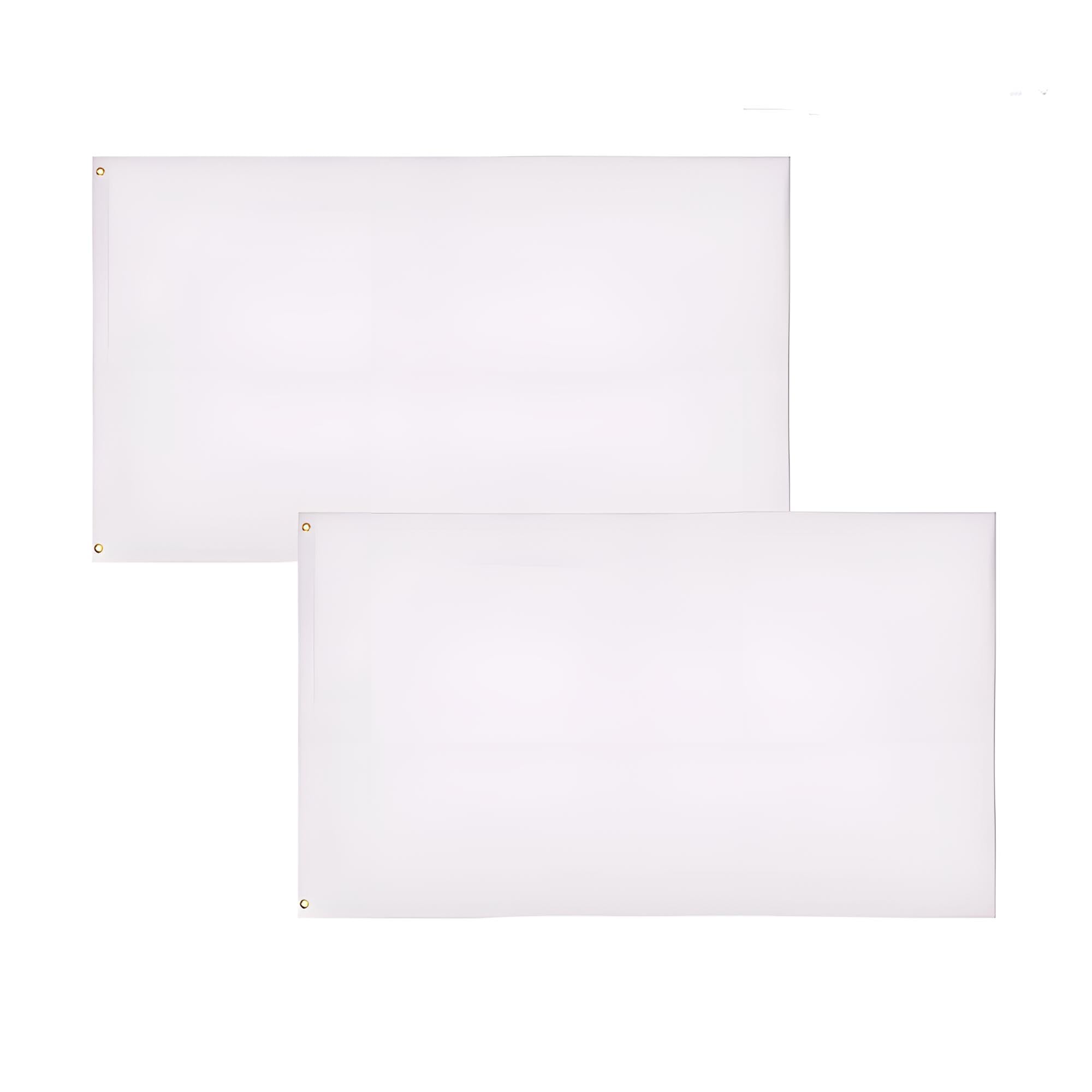 Amazon | ZERONOWA 学級旗 のぼり 旗 白無地 90×150 フラッグ 運動会