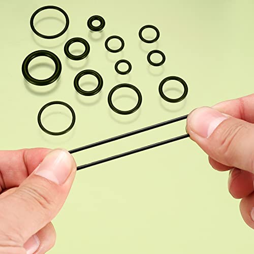300 Pezzi Rondelle in Gomma, o Ring Gomma Kit