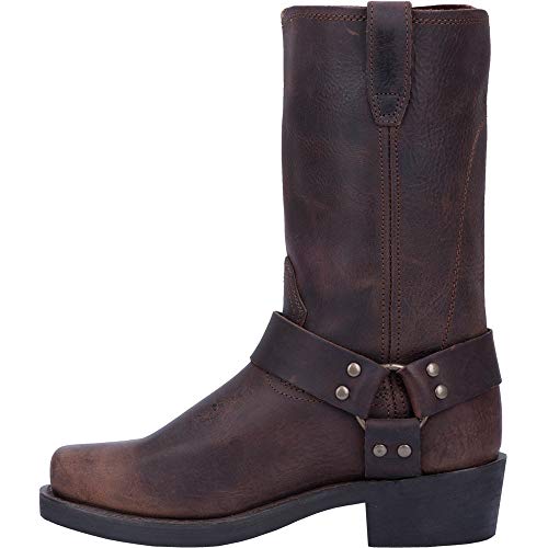 Dingo mens Dean western boots, Brown, 10.5 Wide US3