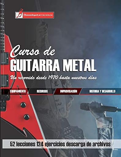 Curso de guitarra metal: Un recorrido desde 1970 hasta nuestros días | Ya disponible en tu tienda friki favorita! En mundofriki.es!