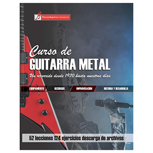 Curso de guitarra metal: Un recorrido desde 1970 hasta nuestros días