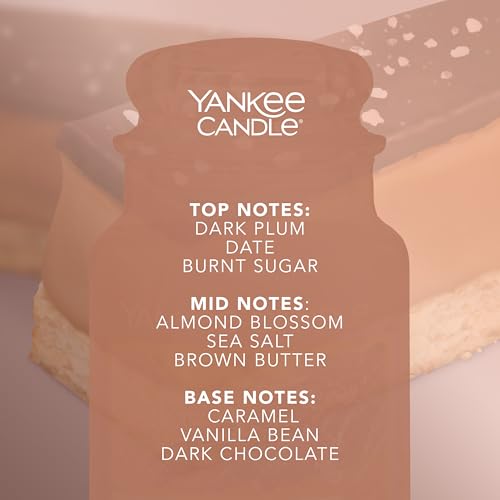 Yankee Candle Scented Candle | Salted Caramel Large Jar | Long Burning Candles: up to 150 Hours | Perfect Gifts for Women