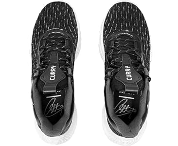 Under Armour Curry Flow 9 Team Basketball Shoes, Black/White