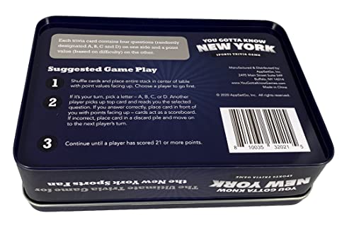 You Gotta Know YGK-NY New York - Sports Trivia Game thumb #2
