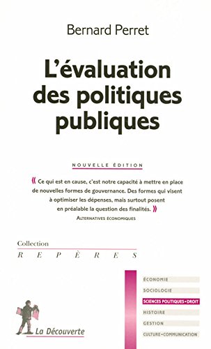 Télécharger EVALUATION POLITIQUES PUBLIQUE PDF Ebook En Ligne