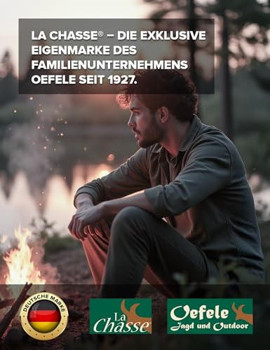La Chasse® Stretch-Funktionshose Denver Jagdhose Herren Oliv/braun Jägerhose Stretchhose für die Jagd Dehnbund von Oefele Jagd