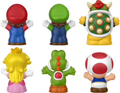 Fisher-Price Little People My Mario 6-Piece Character Figure Set - image 5