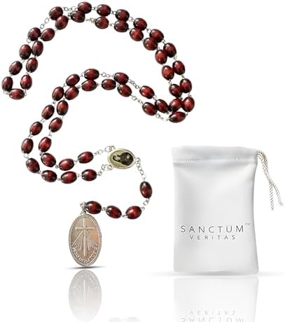 SANCTUM VERITAS Saint Faustina Kowalska True Relic Chaplet Apostl...