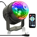 Sound Activated Disco Ball Light