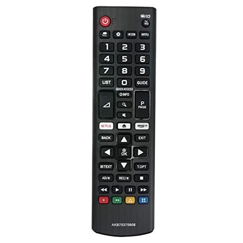 VINABTY AKB75375608 Replaced Remote Control fit for LG 4K UHD TV 55UK7700PTA 50UK6500 50UK6750 55UK6100 55UK6300 65SK8000PTA 65SK8000PVA 65UK64 65UK6400PLF 65UK6450PLC 65UK6470PLC 65UK65 - Image 2