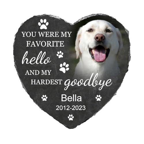 Oleksil-Custom-Personalized-Pet-Dog-Memorial-Stones-Dog-Memorial-Gifts-for-Loss-of-Dog-Pet-Garden-Stone-Grave-MarkersDog-Memorials-Funerary-Pet-Headstones-for-Dogs