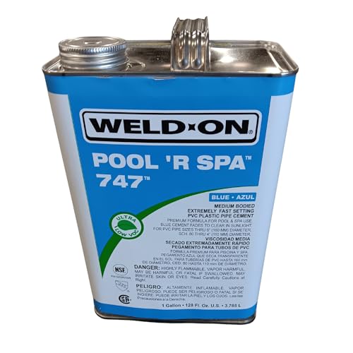 Cemento PVC para Piscina Weld-On 747 3.78 L miniatura 1
