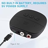 Bluetooth 5.2 Receiver for HiFi, NFC Wireless Bluetooth Extender, Wireless Audio Adapter with AUX 3.5mm and RCA Jack, 10m Range bluetooth Audio Receiver for Car Home Stereo Speaker Headphone Amplifier - Image 7