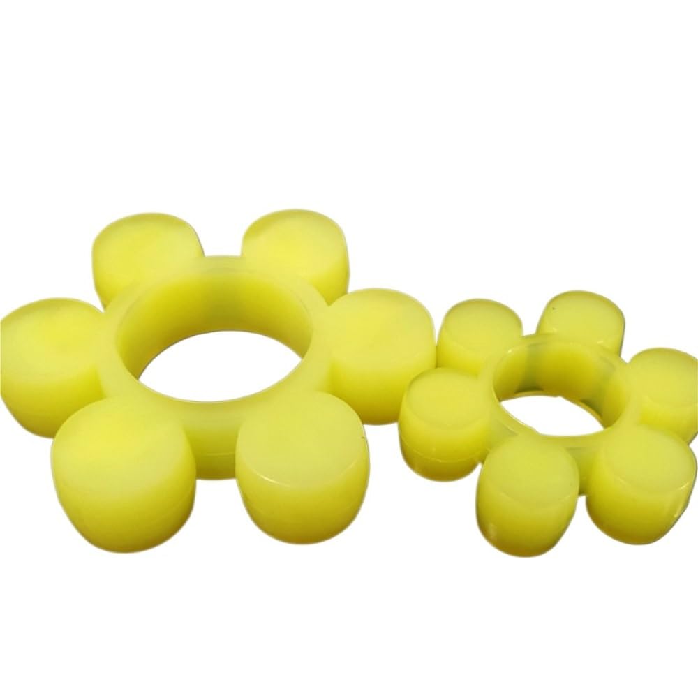 Accouplement à mâchoire d'araignée MT1-MT8, amortisseur de coupleur Flexible en polyuréthane for le contrôle des vibrations, 2 pièces(MT2)