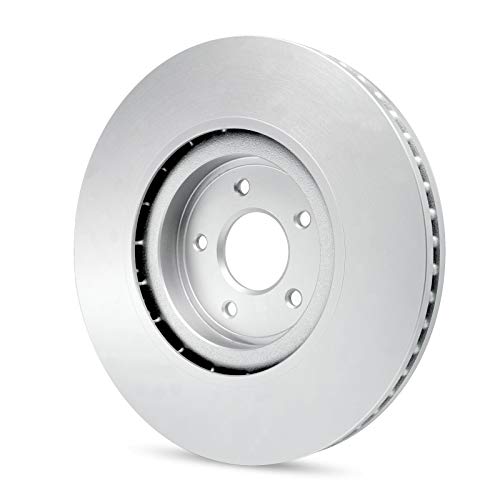 Image of R1 Concepts Brake Rotors fits 1997-2005 Buick Century, Chevrolet Venture; 1997-2004 Buick Regal, Oldsmobile Silhouette; 1998-2005 Buick LeSabre| GEO-Carbon Blank Brake Rotor Set: 11.0 inch Front