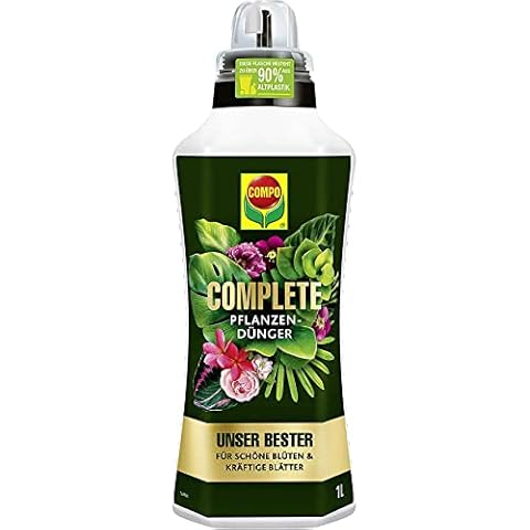 COMPO COMPLETE Pflanzendünger für alle Pflanzen, Universal-Dünger mit Kalzium und Magnesium, 1 Liter Cover