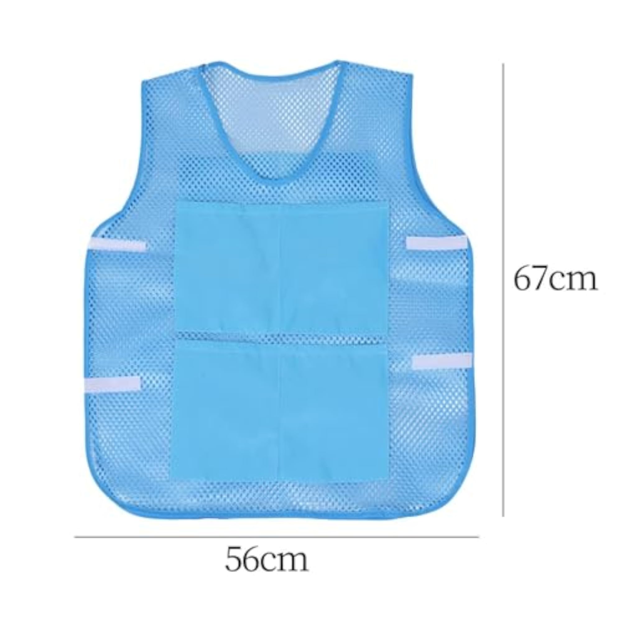 Summer Cooling Vest with 8 Ice Packs