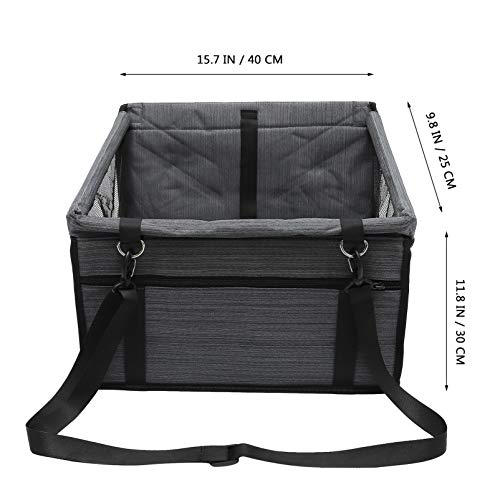 ULTECHNOVO Pet Assento de Carro Oxford Pano Dobrável Respirável Macio Lavável Bolsa de Viagem Saco D