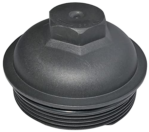 AERZETIX - C52167 - Tapa/Tapón de la carcasa del filtro de aceite Compatible con OEM 045 115 433C - de plastico - Diámetro 84 mm