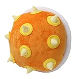 NITCA Orange Koopa Troopa Lemmy Backpack Turtle Shell Yellow Spiked Soft Stuffed Cartoon Cute Turtle Costume Backpack Tortoise Shell 12'', Medium