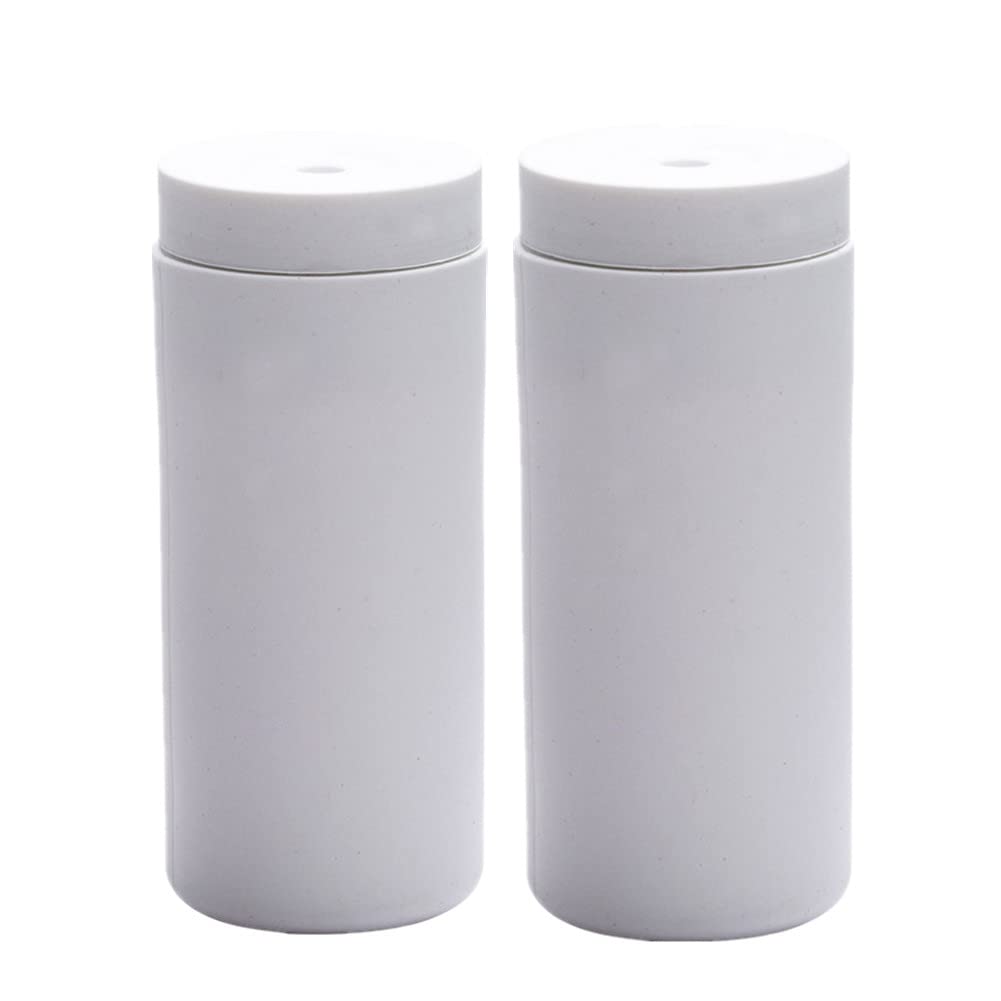 2 Pieces White Washing Liquid Dispenser,Refillable Silicone Dish Soap Squeeze Bottle for Dishwashing,Shampoo Dispense for Washing Shampoos Conditioner etc,Easy to Fill, to Dispense