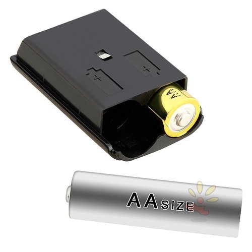 2 Pcs Battery Pack Cover Shell for Xbox 360 Game Controller
