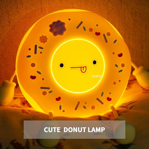 Lámpara de Mesa de Donut de Silicona LED Recargable miniatura 3