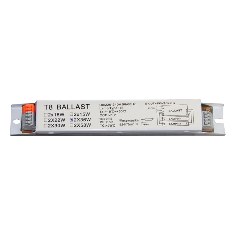 Plmvhpb Electronic Ballast for UV Germicidal Lamp - Exceptional Performance, Easy Installation (Home and Use)