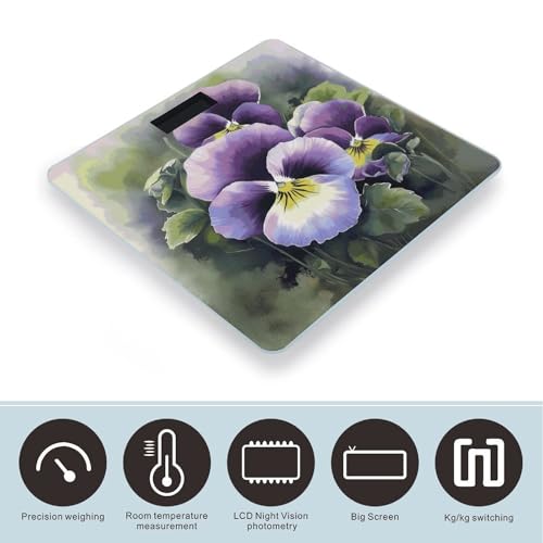 Báscula Digital de Baño para Peso Corporal Pansy Perfection miniatura 3