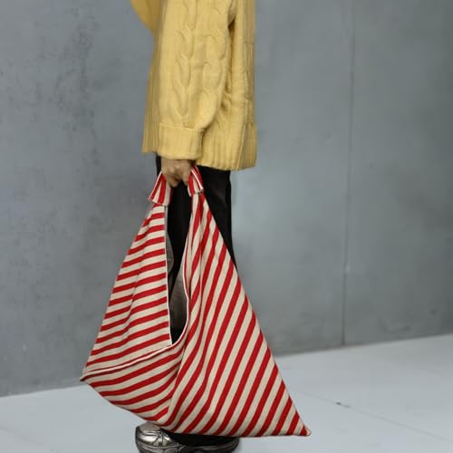 Bolso Hobo de Lona para Mujer Grande 16oz miniatura 2