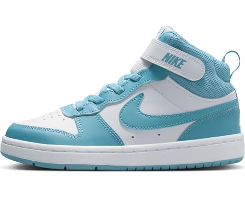 Nike Unisex-Child Court Borough Mid 2 (Little Kid) Sneaker