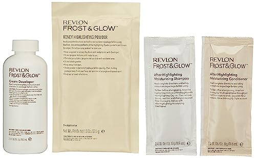 Image of Revlon Permanent Hair Color, Permanent Hair Dye, Color Effects Highlighting Kit, Ammonia Free & Paraben Free, Platinum, 8 Oz, (Pack of 1)