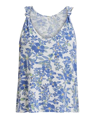 Roxy Under Your Spell Printed Top de Punto, Egret Artsy Floral, S para Mujer