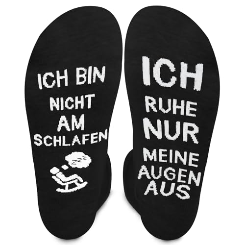 Trustnice Papa Geschenk Geburtstag Socken mit Spruch Ich Bin Nicht Am...