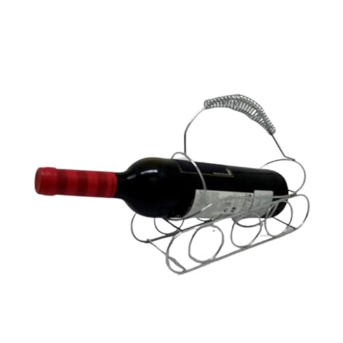 Suporte Para Garrafa De Vinho Alça Porta Vinho De Mesa Servir Aparador de Vinho