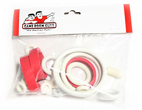 Game Room Guys Bally Beat The Clock Pinball White Rubber Ring Kit