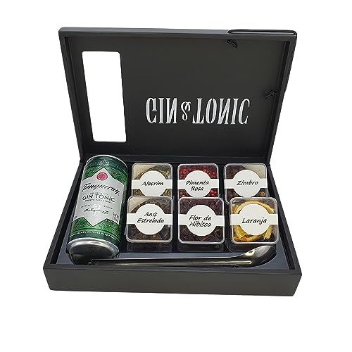 Kit Gin Tonica Tanqueray 6 Especiarias Black Santa Terezinha
