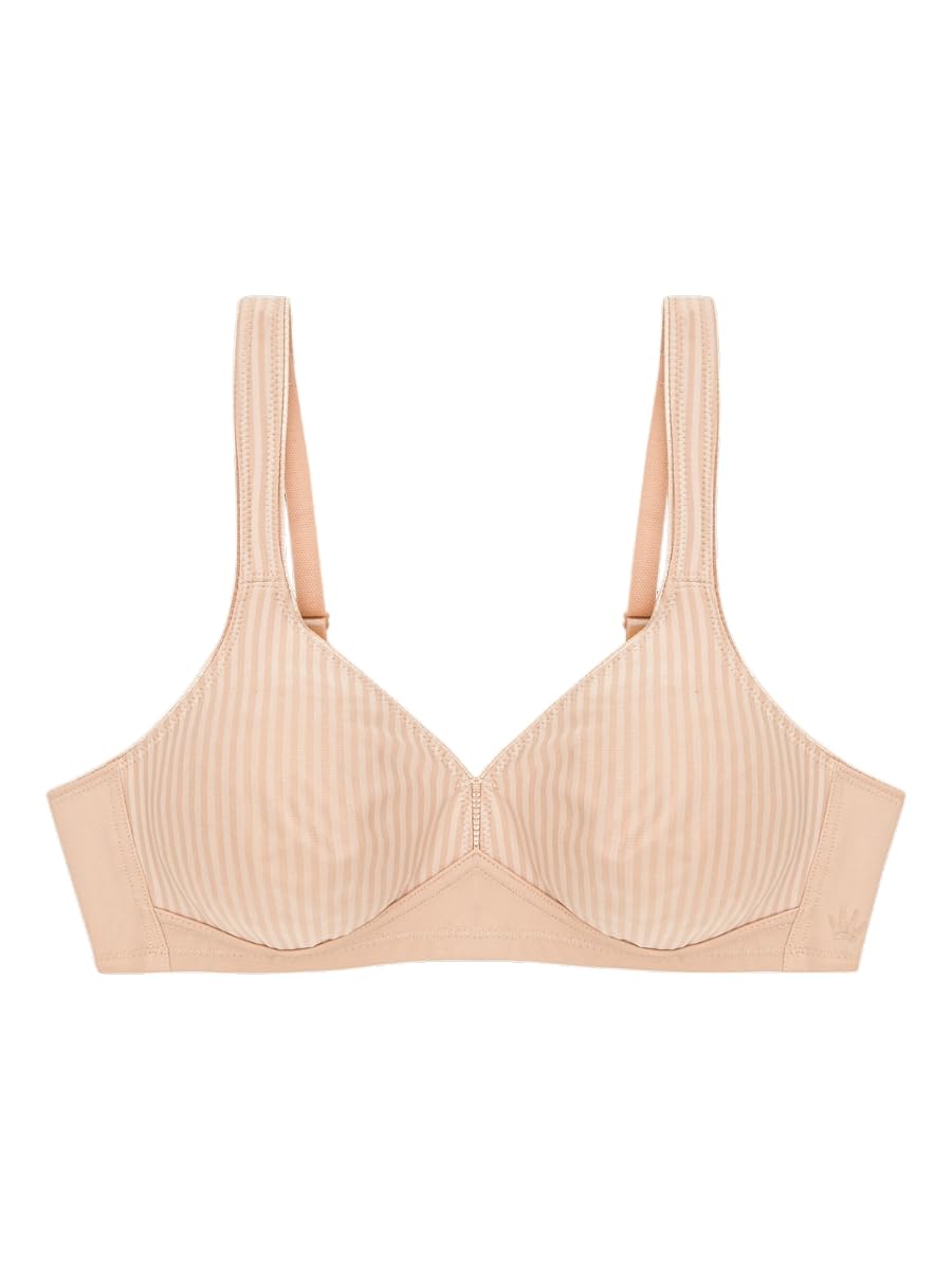 Triumph Modern Soft + Cotton N biustonosz bez fiszbin Kobiety , brązowy/marron , 90B